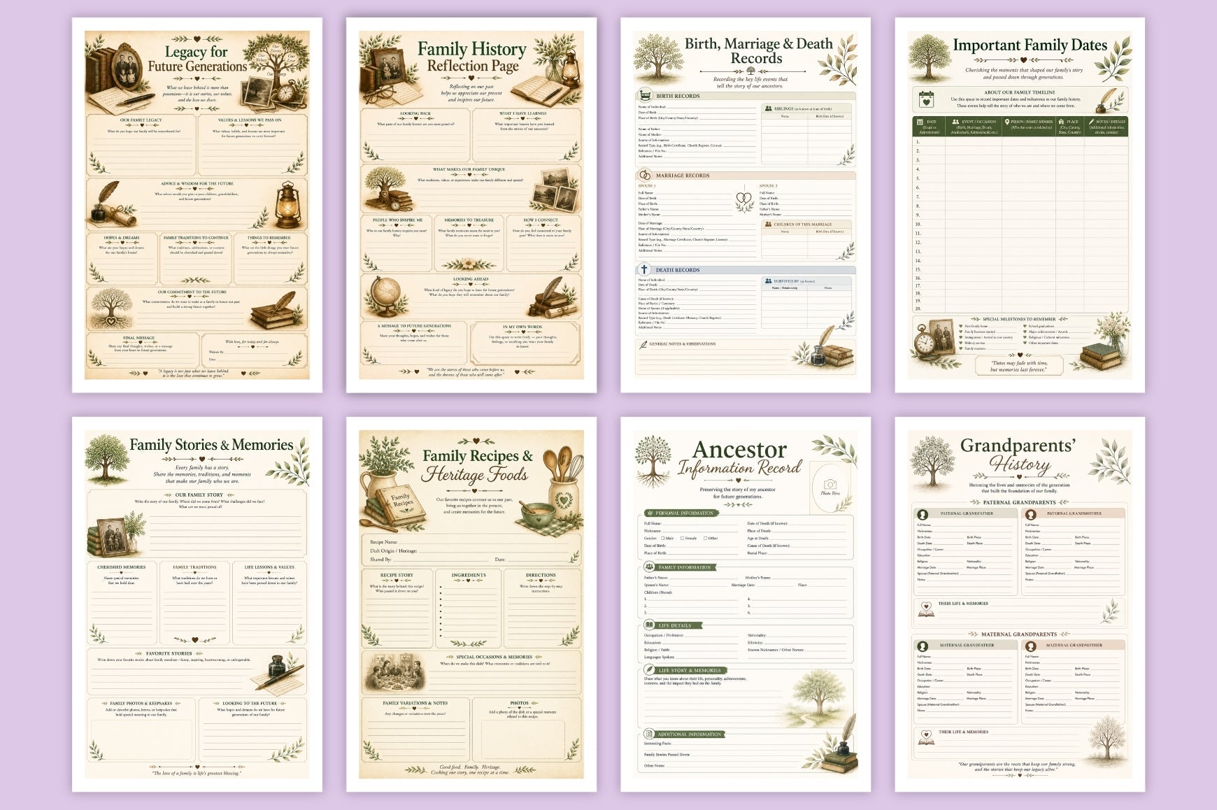 Family Roots History Journal