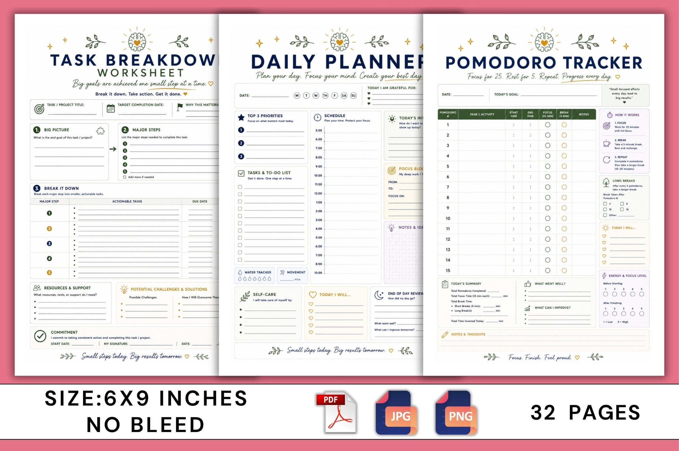 The Focus Friendly Planner