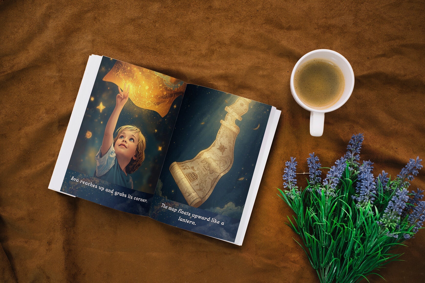 Ava and the Magical Star Map Book