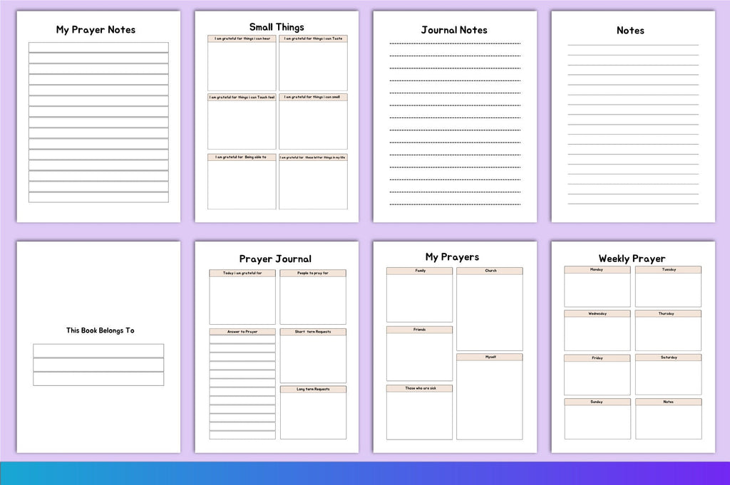 Prayer Journal for Women