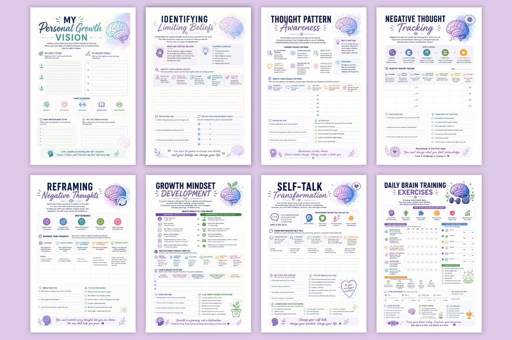 Brain Rewiring For Personal Growth Workbook