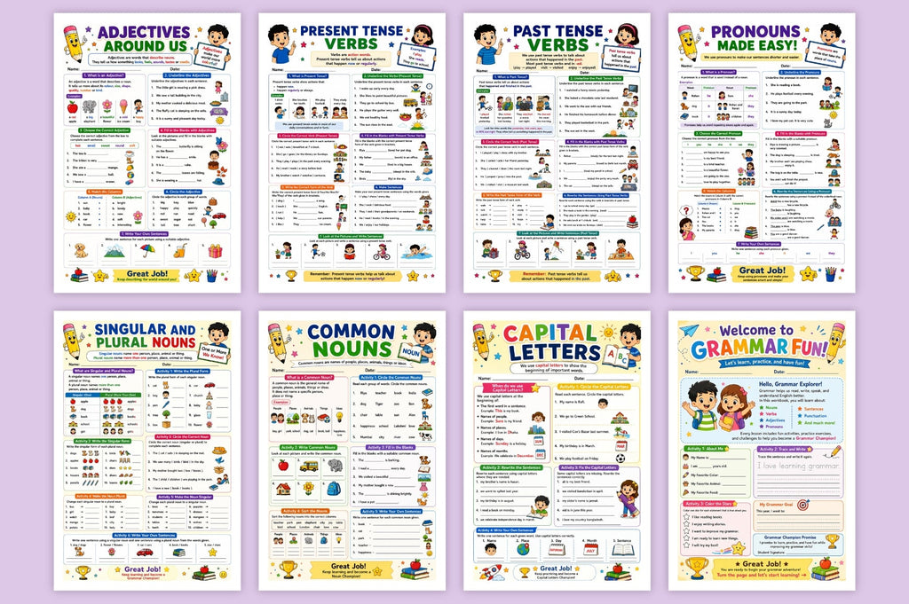 Grammar Skills Builder For Kids