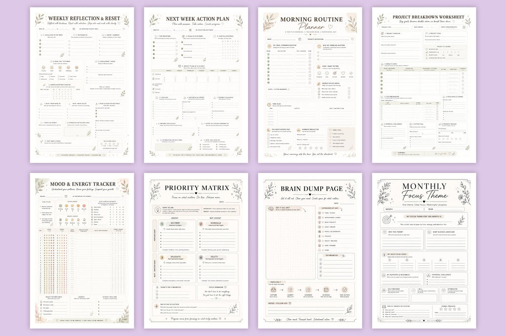 Adhd Success For Women Planner
