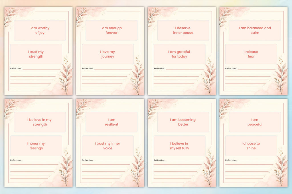 Self Love Affirmations Book