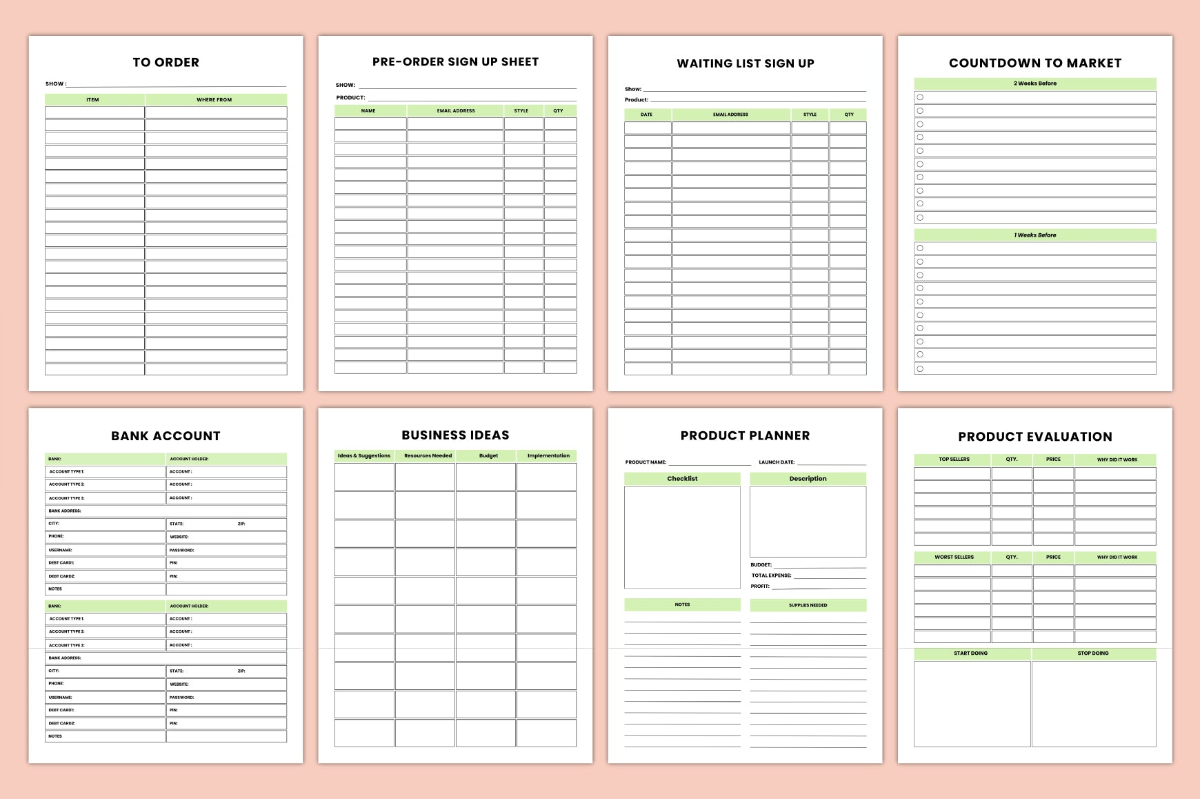 Shopify Online Business Journal