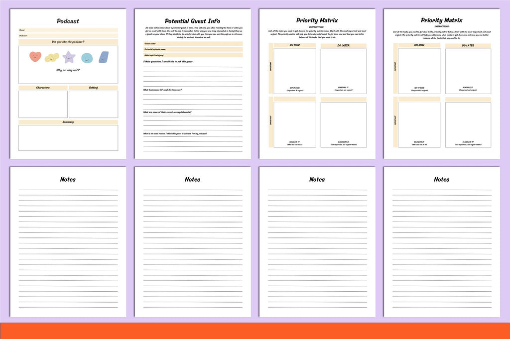 Podcast Planner Guide