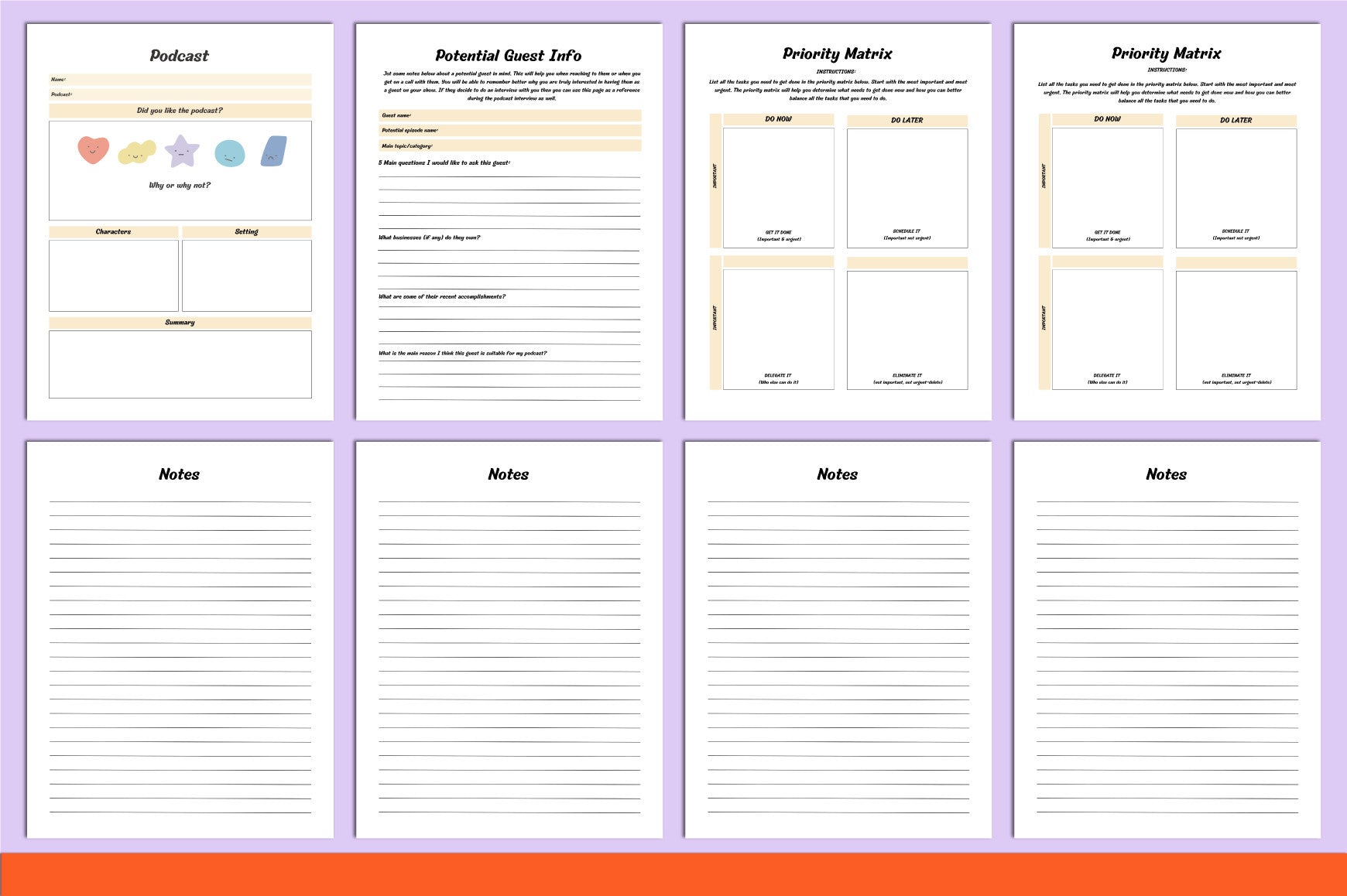 Podcast Planner Guide