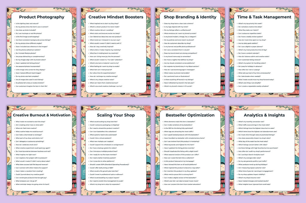 Etsy Prompts Guide
