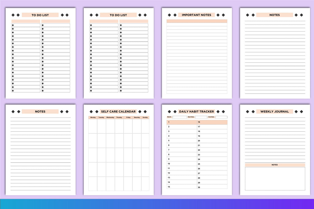 Busy Mom Planner