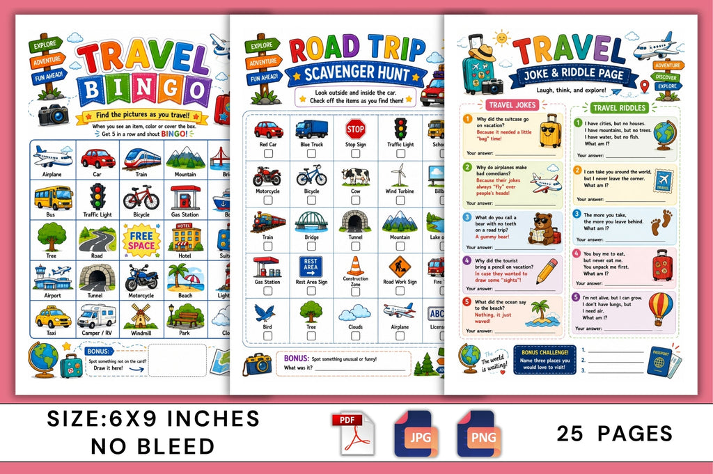 Road Trip Fun For Kids