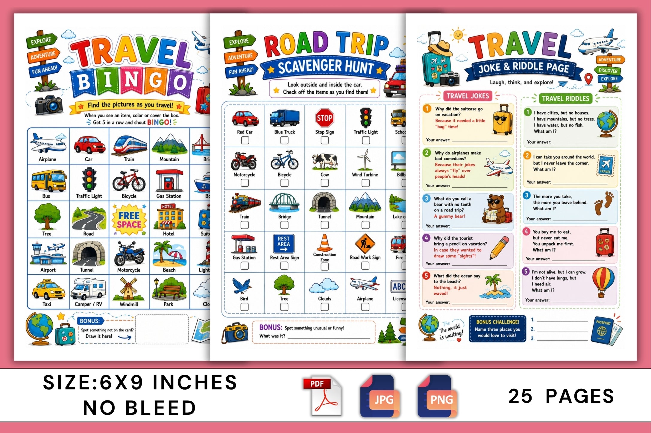 Road Trip Fun For Kids