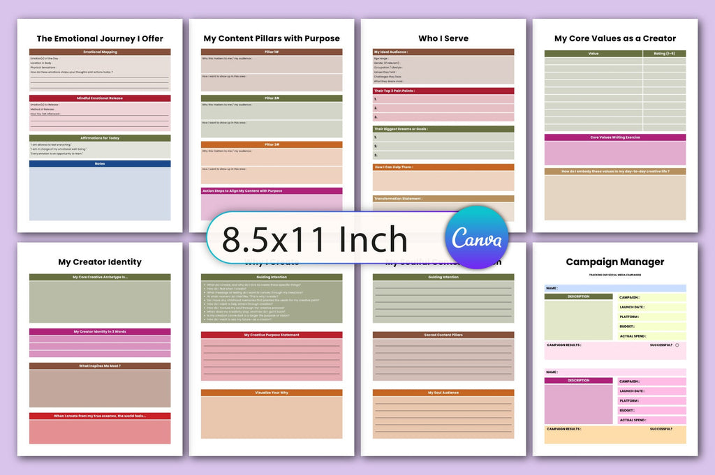 Soulful Content Creator Planner