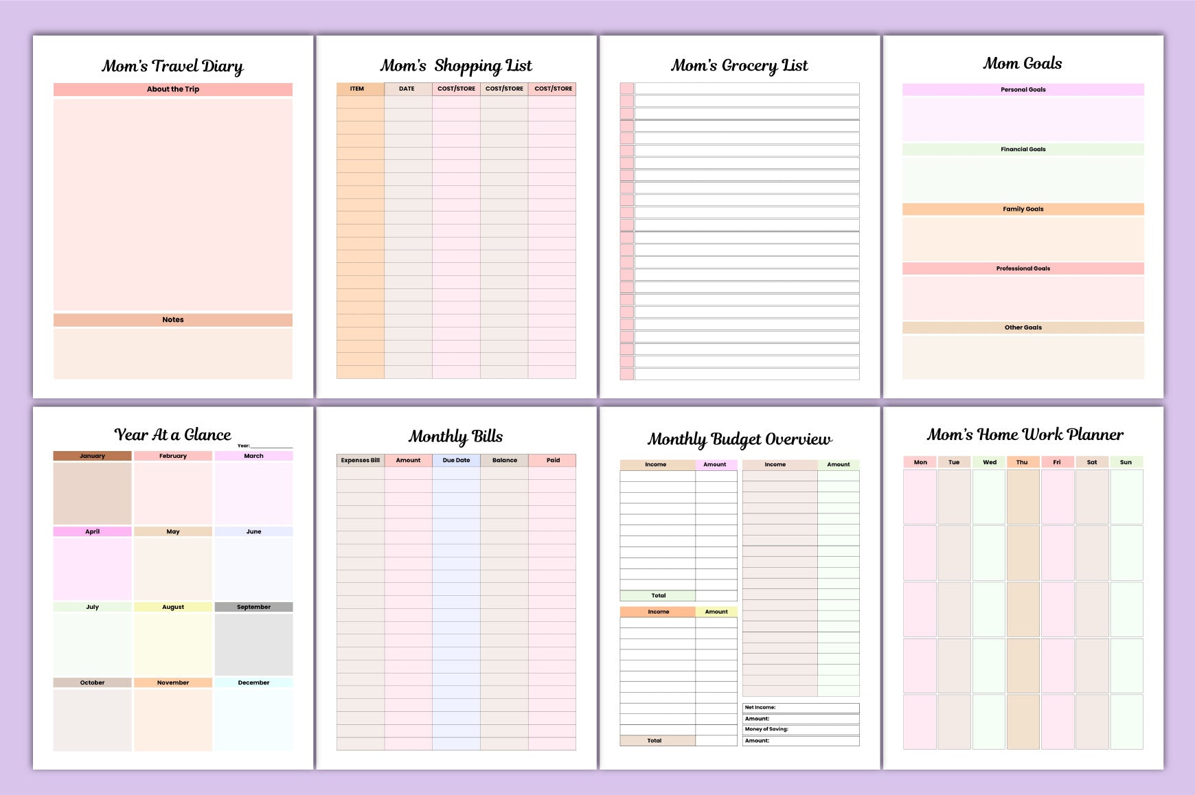 Mom Planner