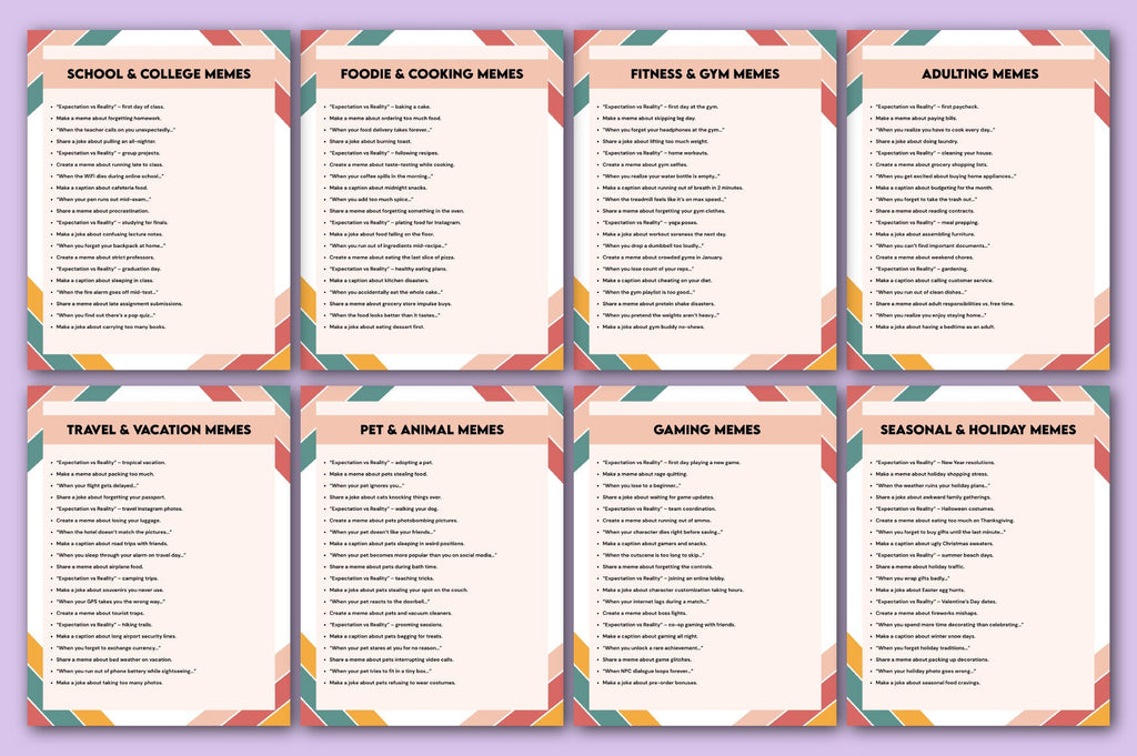 Meme Fun Prompts for Creative Inspiration
