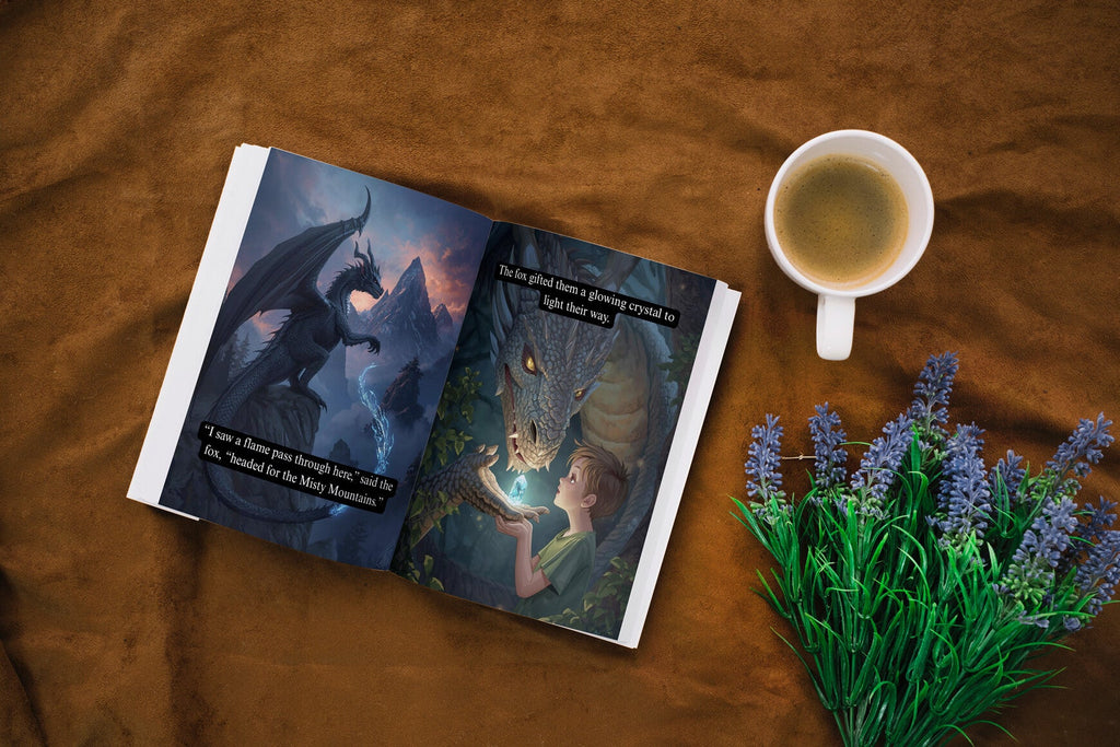 Mikey and the Dragon's Lost Fire Book