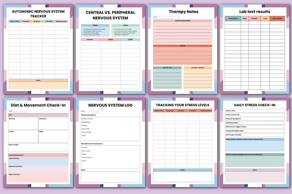 Nervous System Therapy Workbook