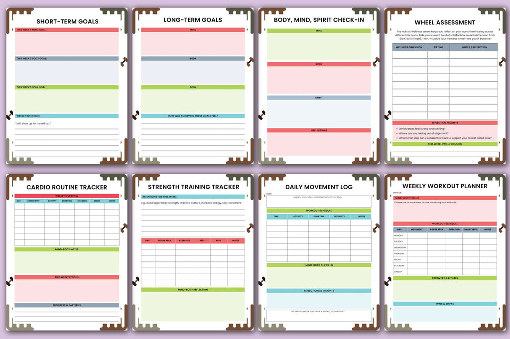 Holistic Fitness Planner