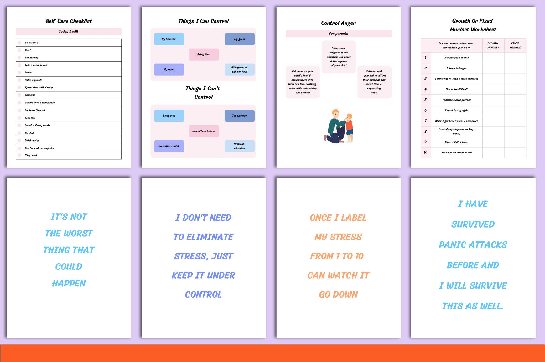 Kids Coping Skills Journal