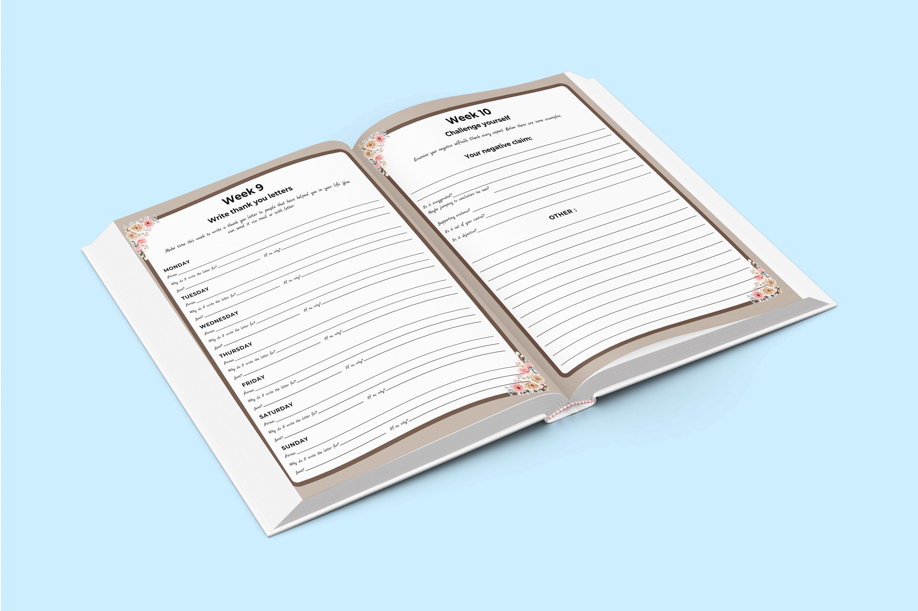 Week Growth Mindset Journal