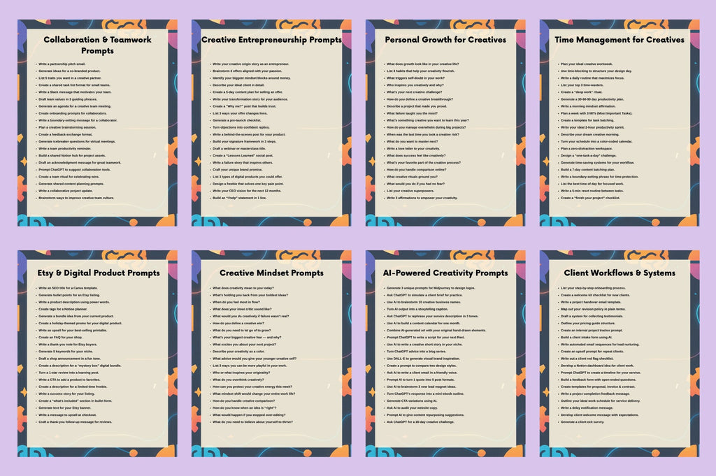 Designers Prompts for Inspiration
