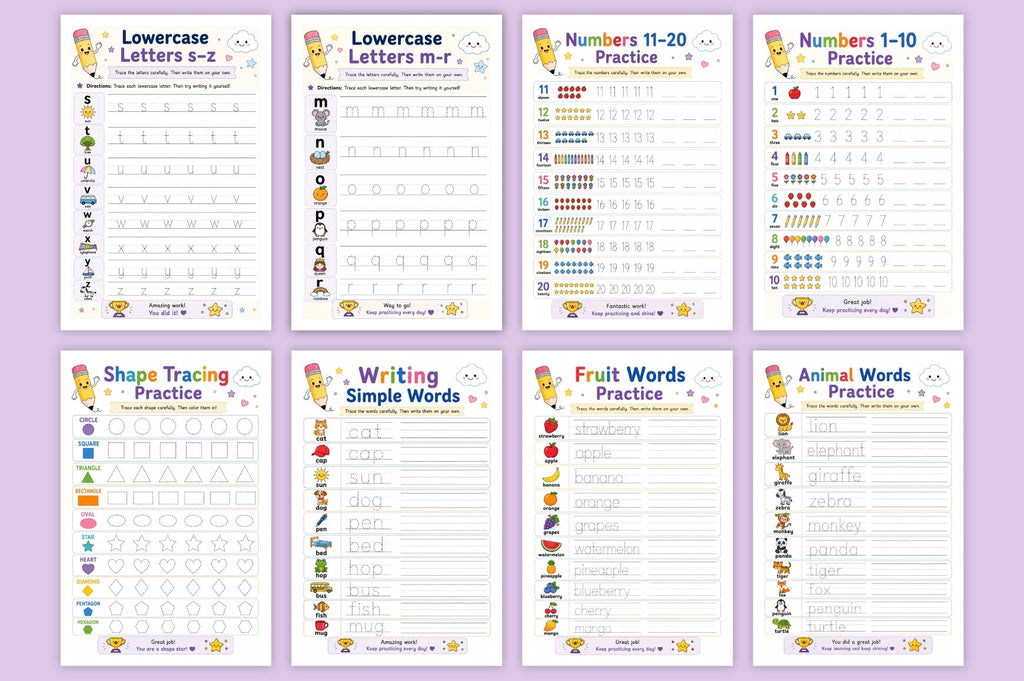 Handwriting Practice Book