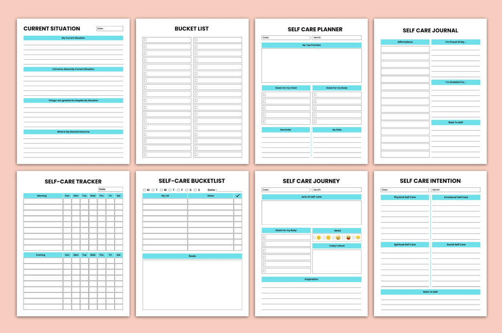 Depression Self-Care Journal