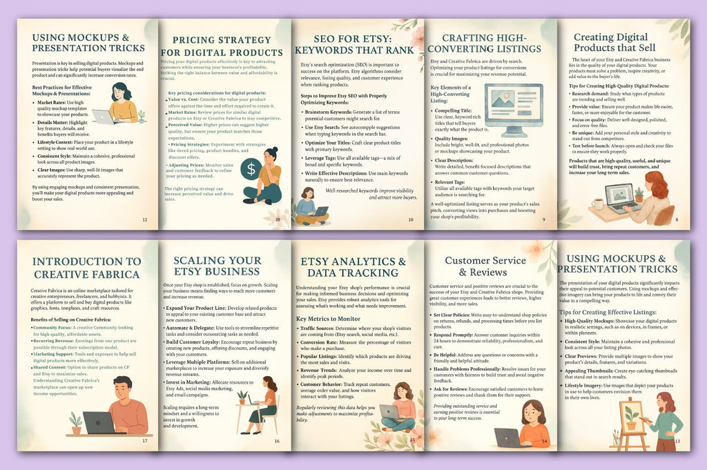 Etsy Creative Fabrica Success Planner