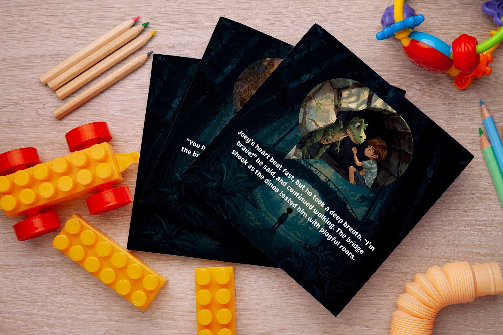 Joey and the Dino Bridge Book