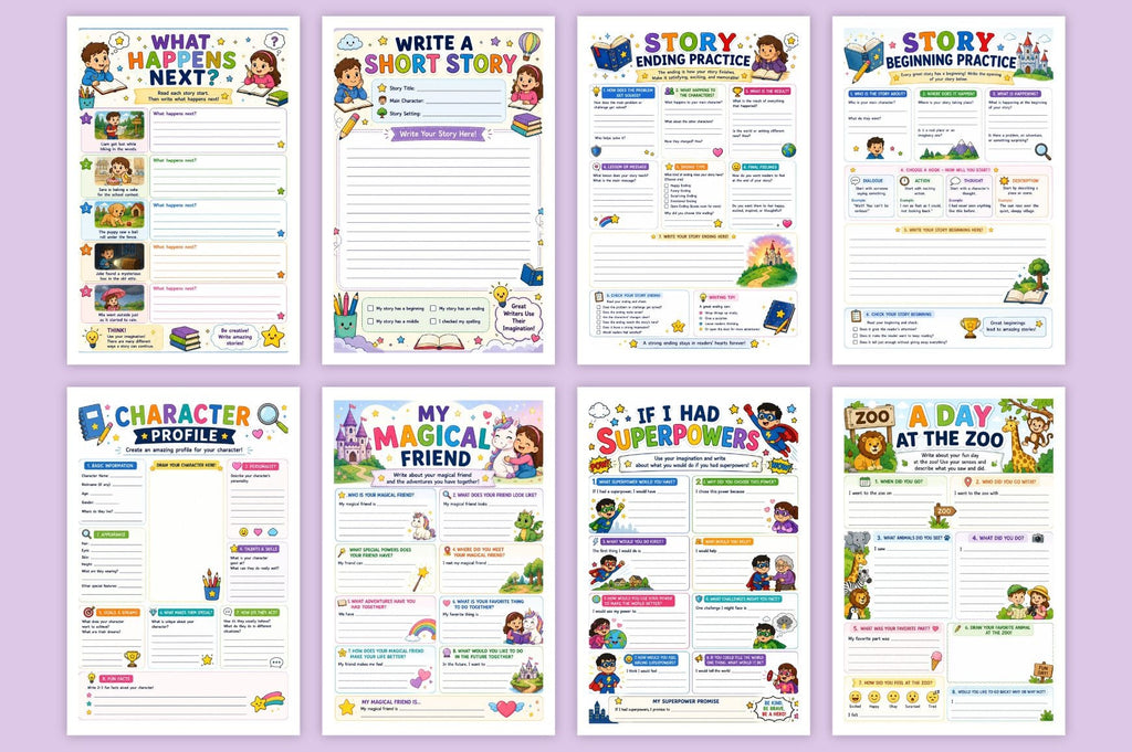 Kids Writing Activities
