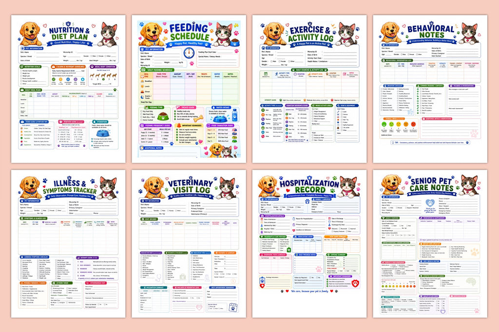 Pet Health Book