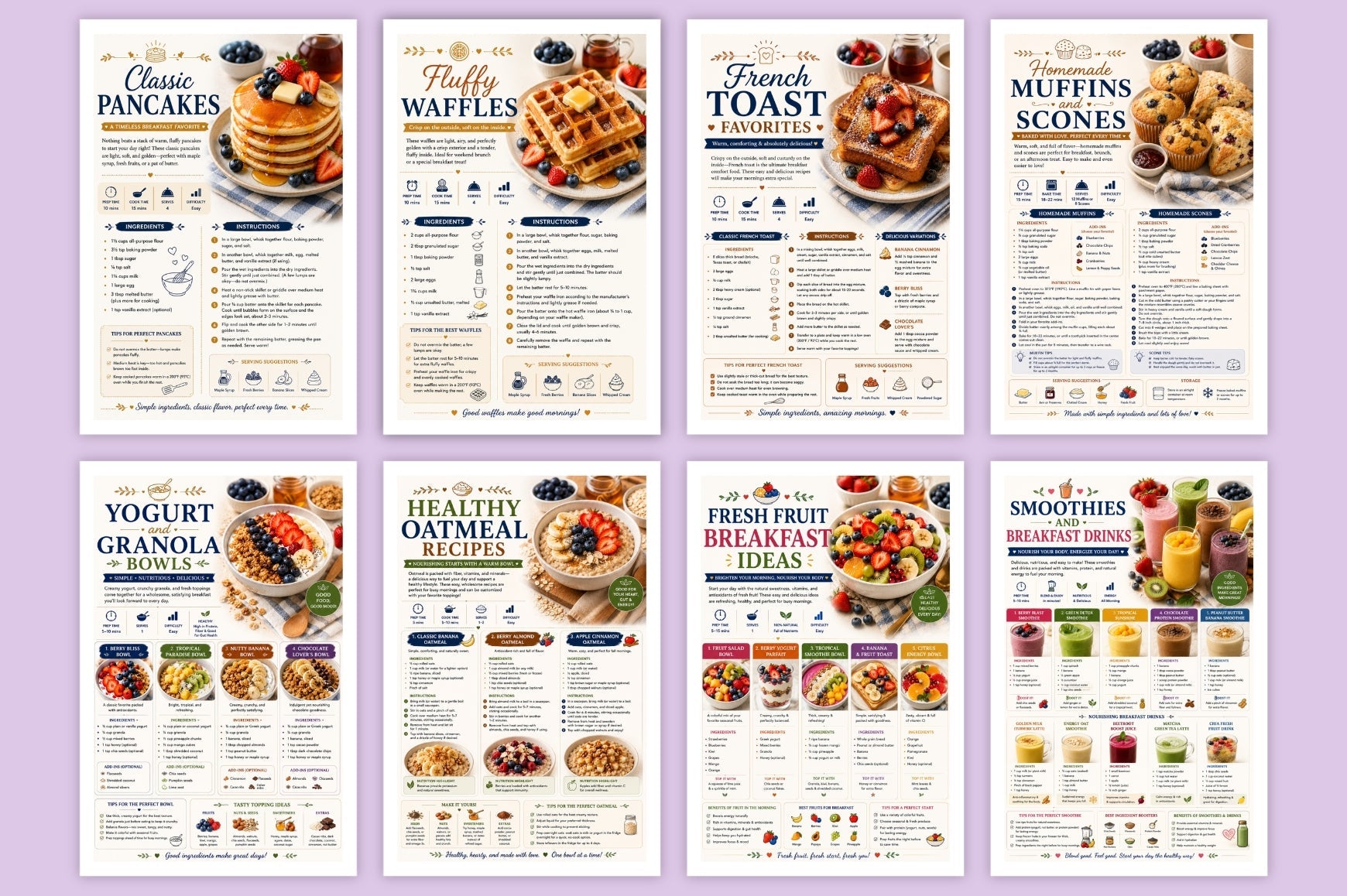 Delicious Breakfast And Brunch Recipes