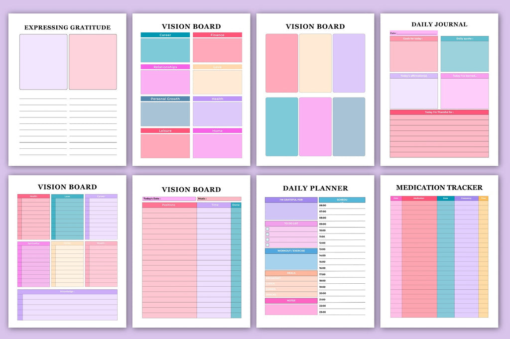 Vision Board Planner