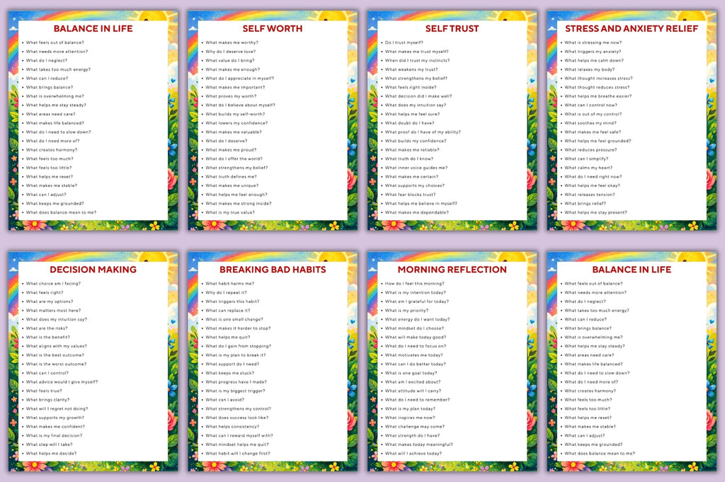Self Love Therapy Prompts