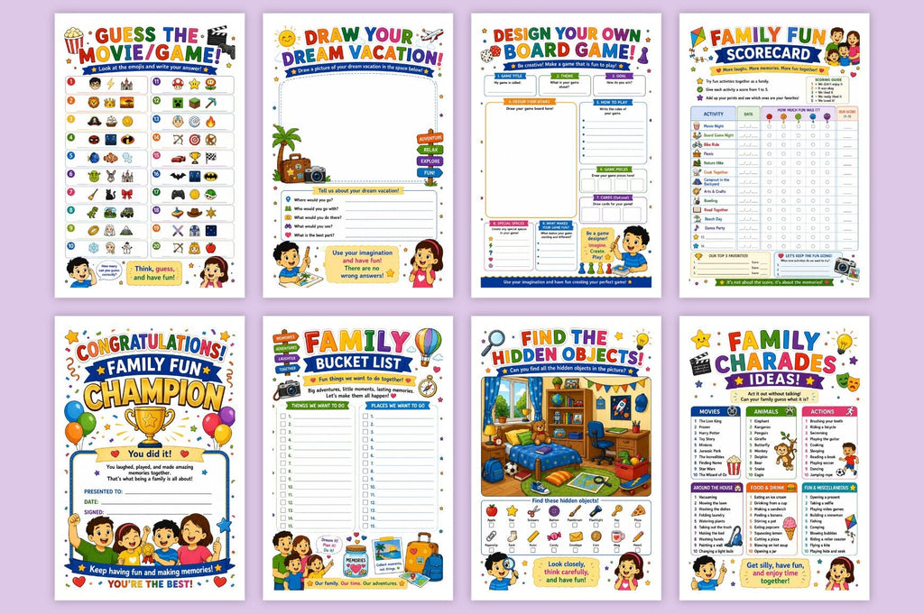 Ultimate Family Game Activity Book