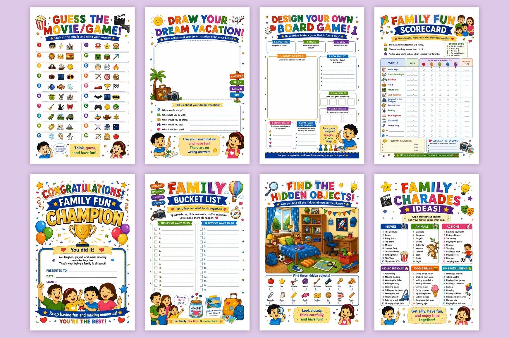 Ultimate Family Game Activity Book