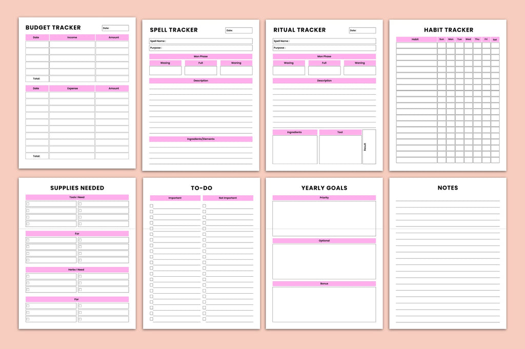 Witchy Studio Planner