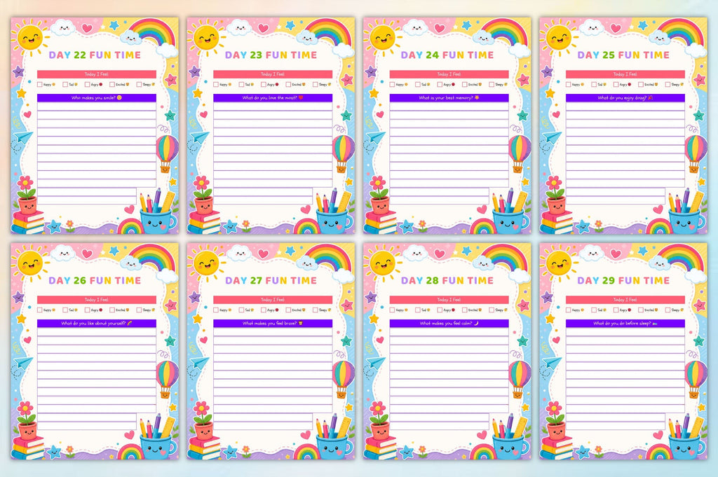 Kids Daily Fun Planner