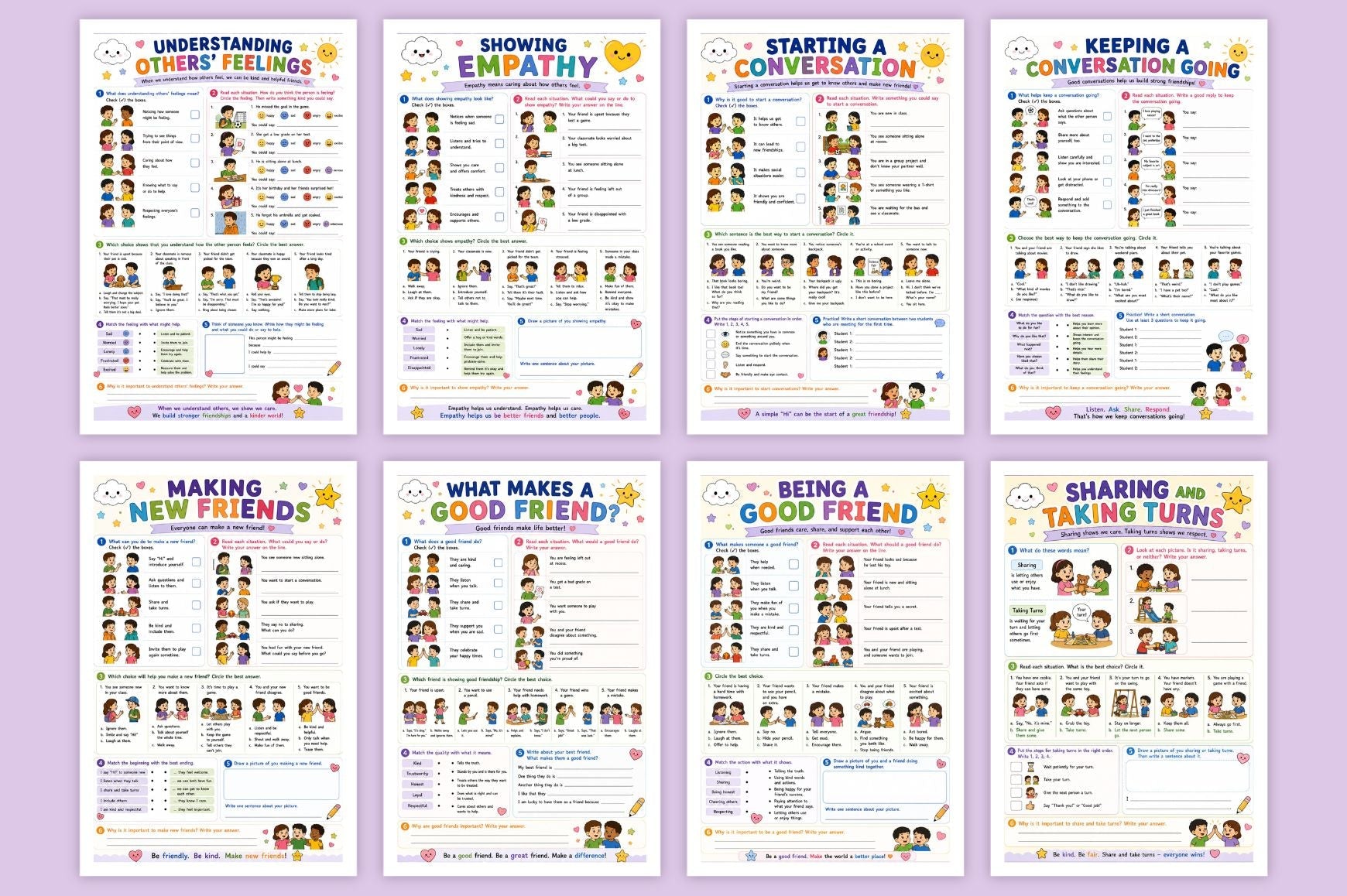 Social Skills Activities For Kids