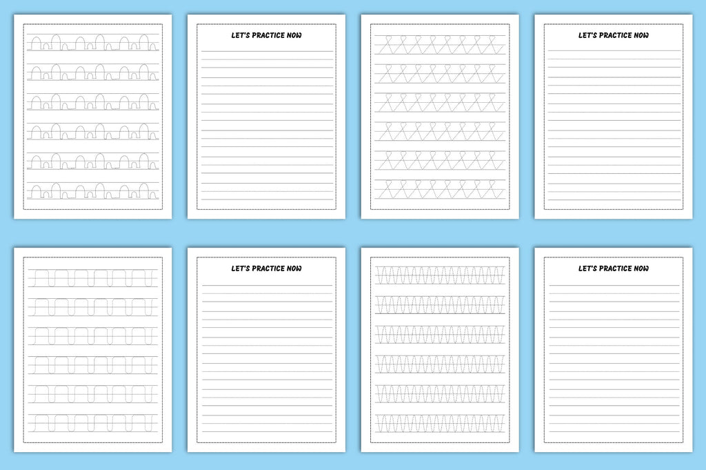 Learning to Trace: Children's Activity Workbook