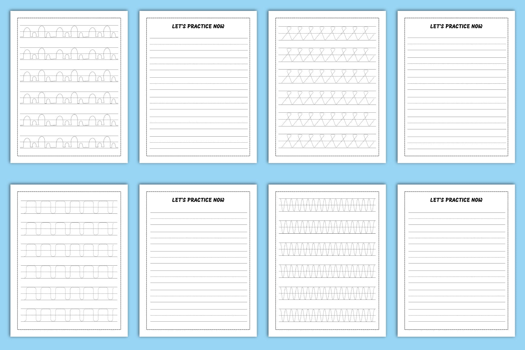 Learning to Trace: Children's Activity Workbook