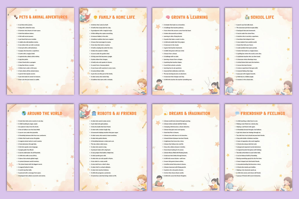 Children's Creative Prompts