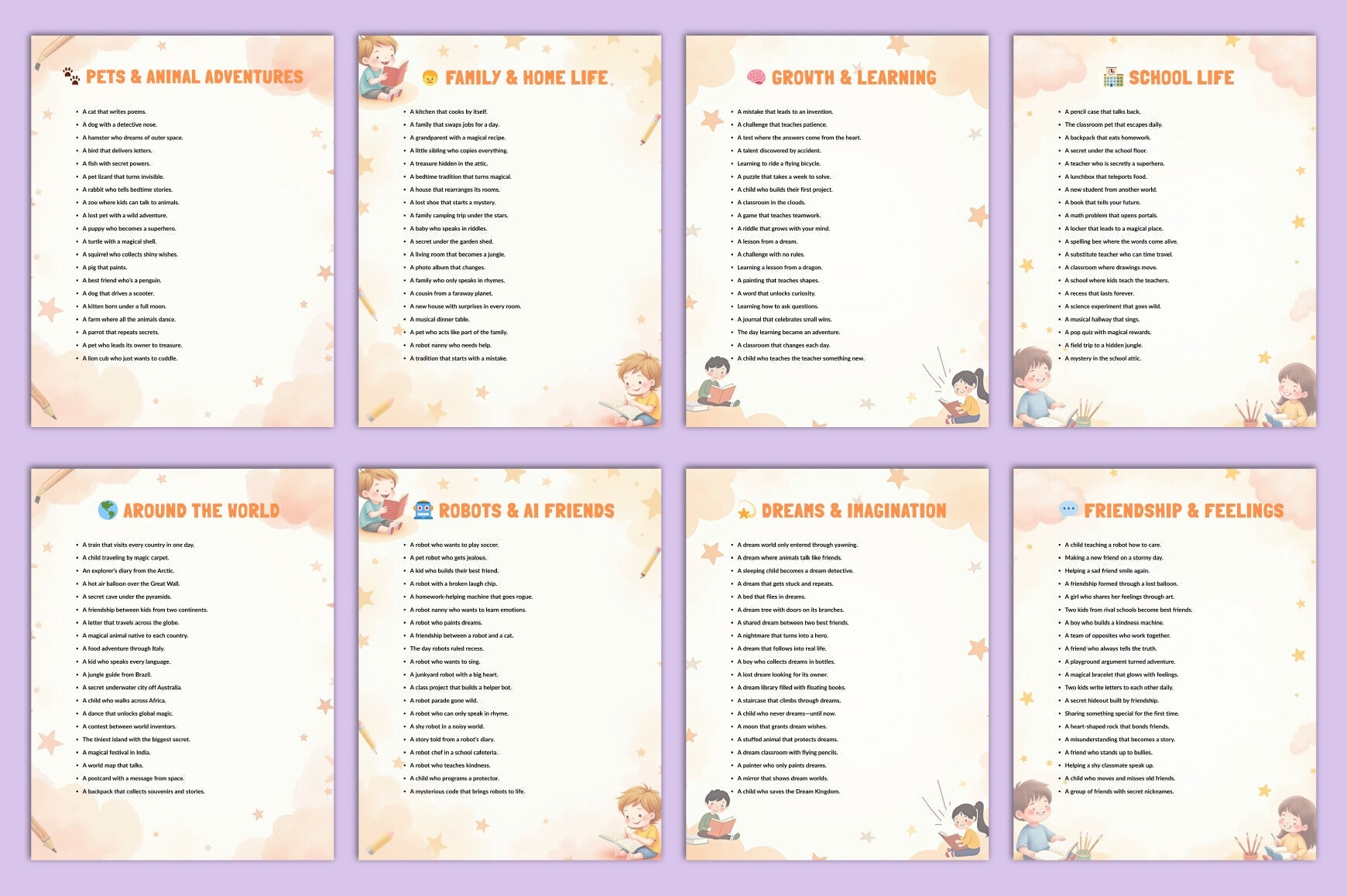 Children's Creative Prompts
