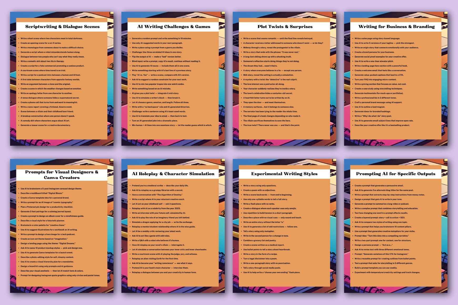 AI Writing Creation Prompts for Inspiration