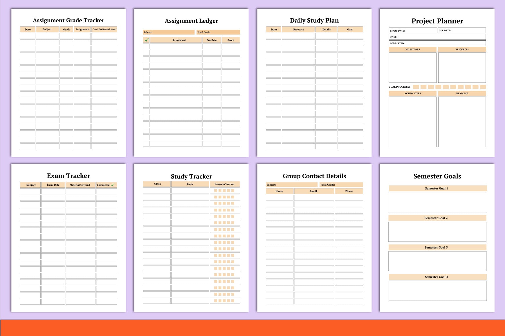 College Planner Guide
