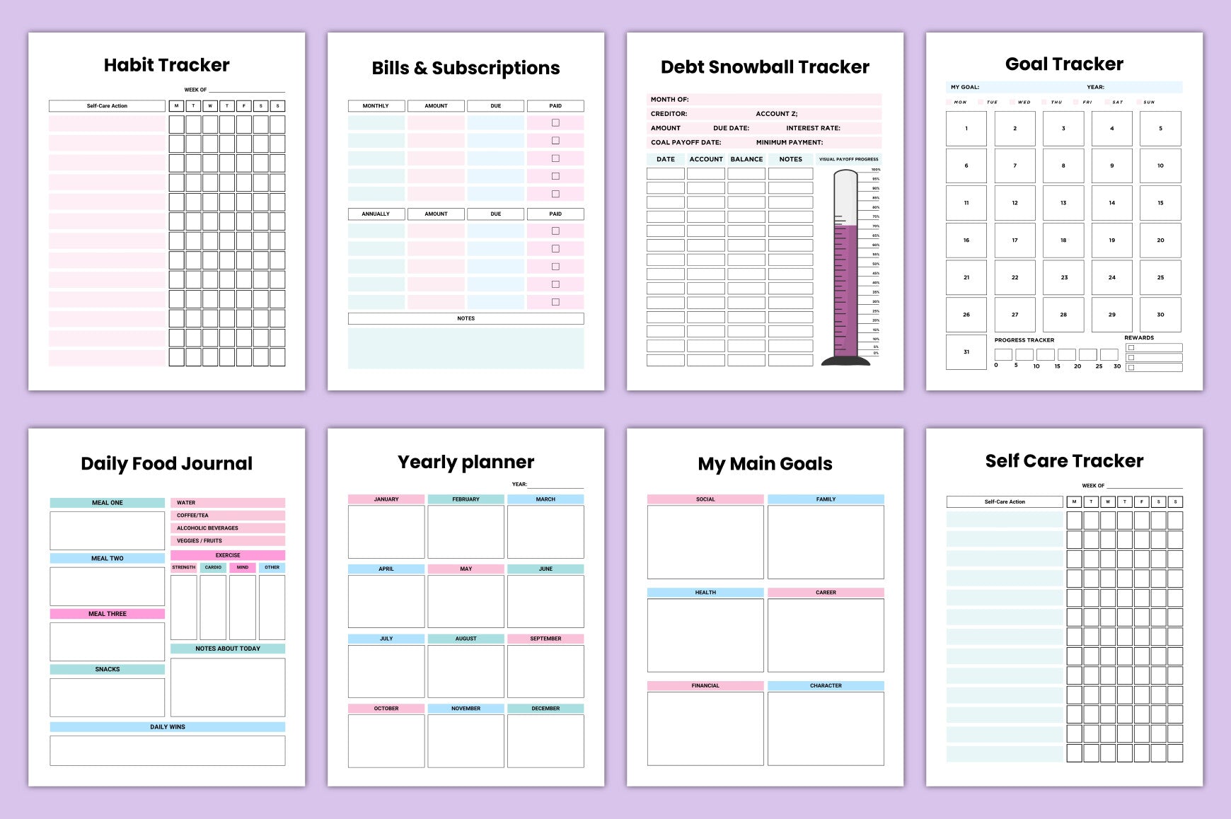 Happy Life Planner