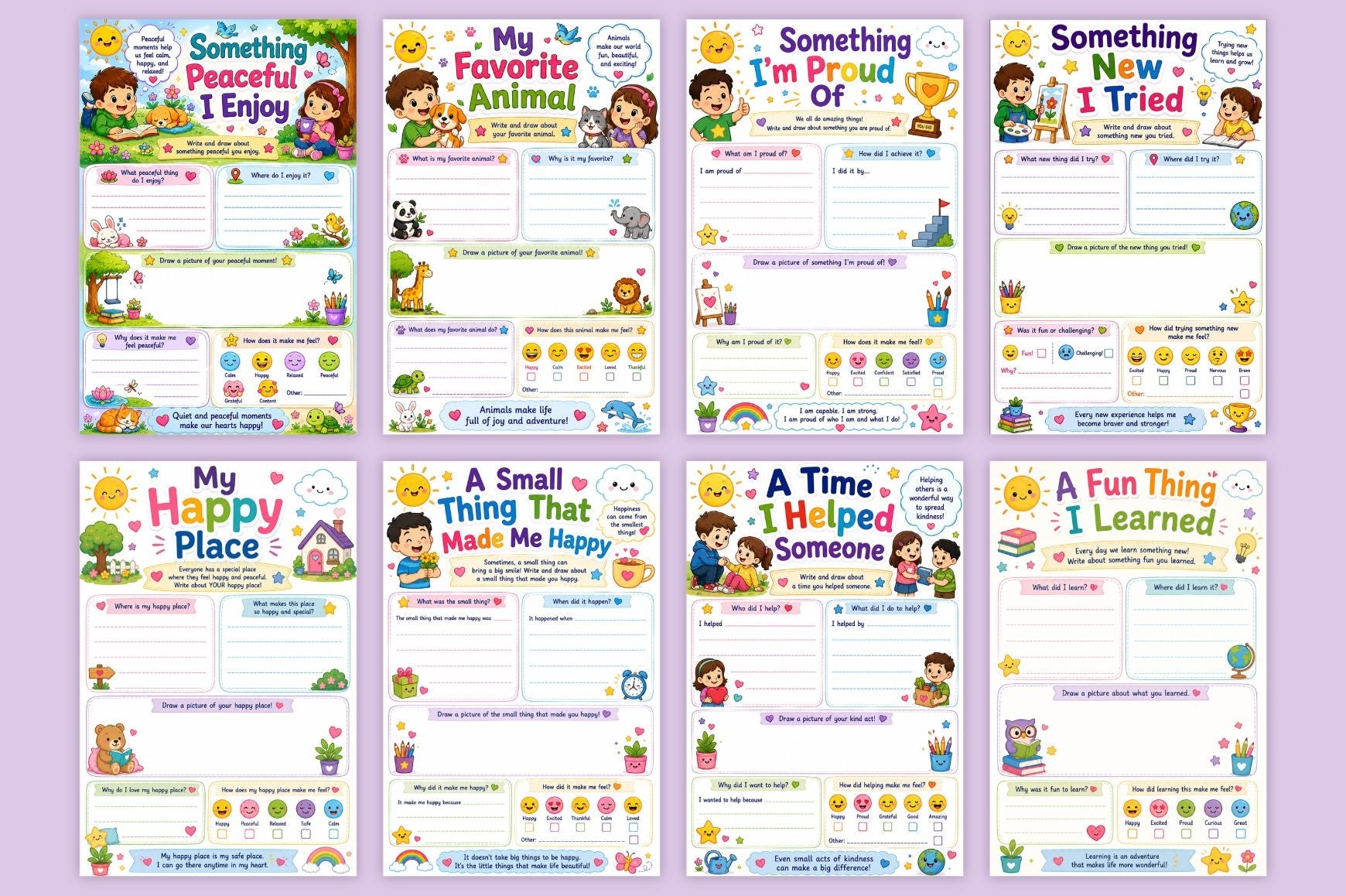 Gratitude For Kids Journal