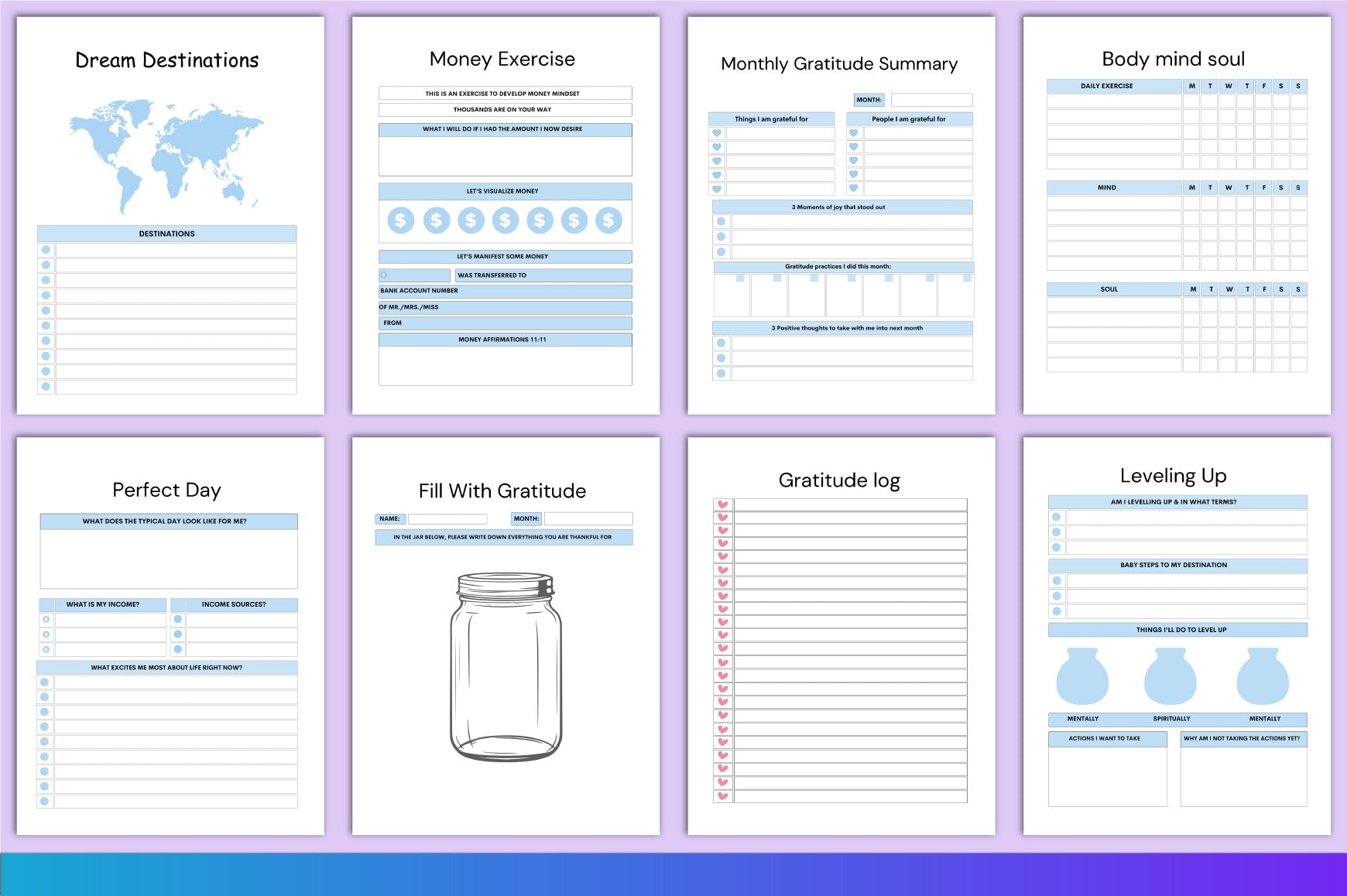Manifestation Journal for Personal Growth