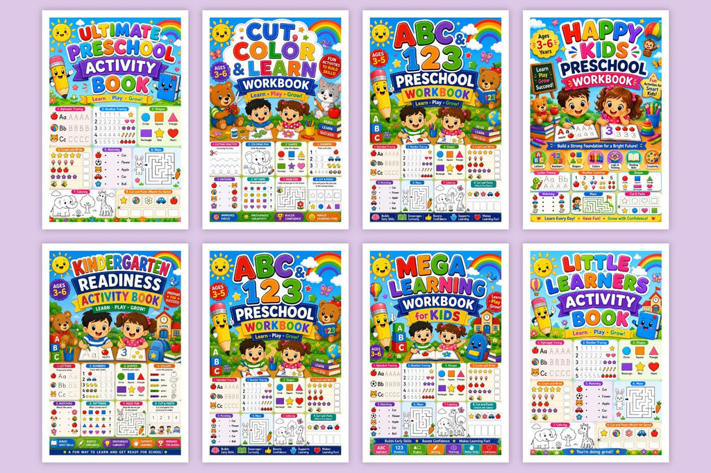 Mega Preschool Activity Book