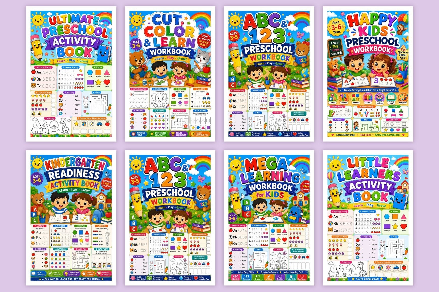 Mega Preschool Activity Book
