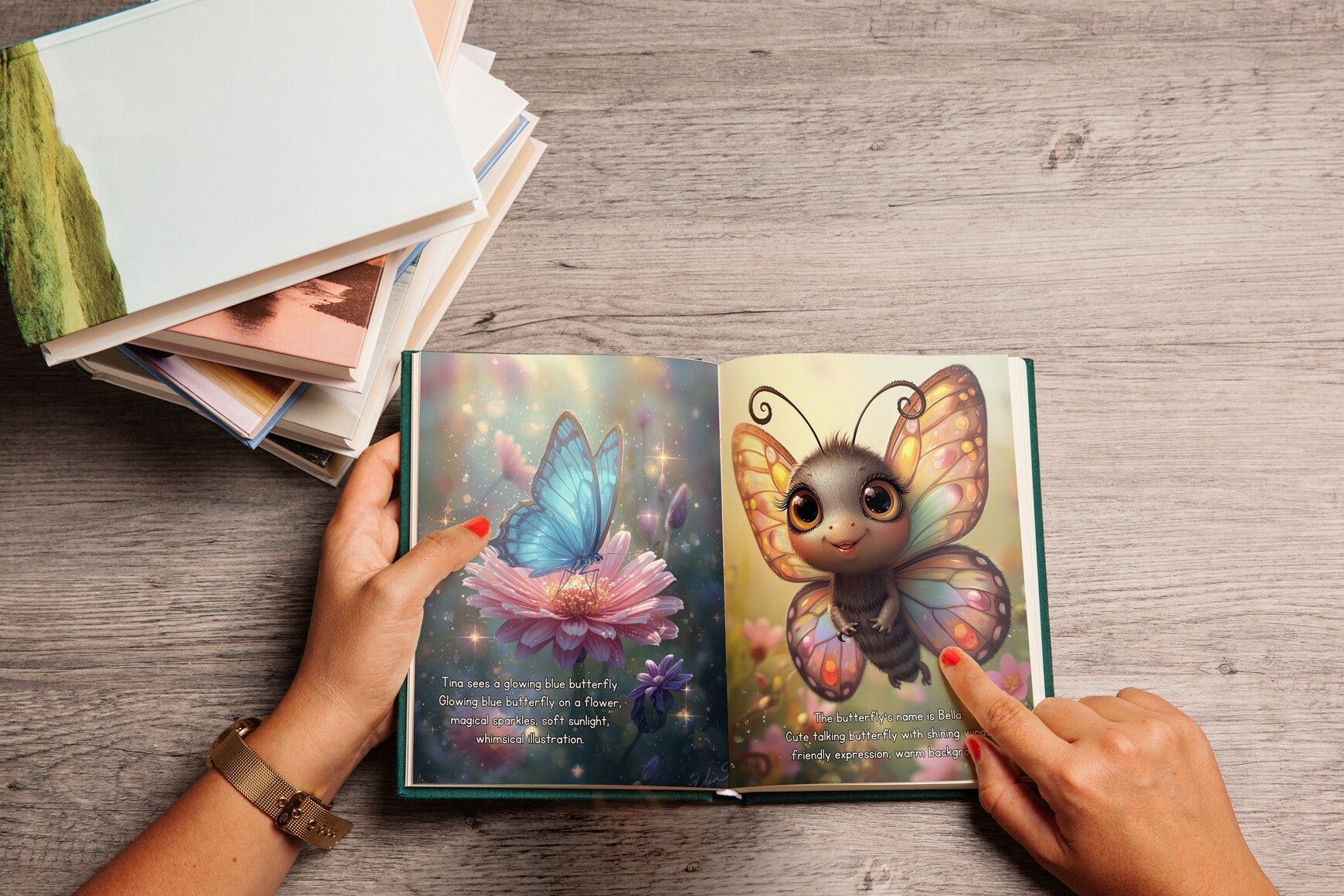 Tina and the Talking Butterfly Book